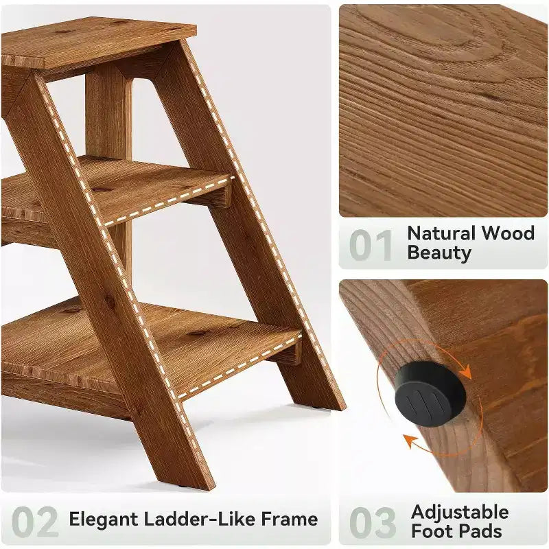 Table d'appoint ronde, Table de chevet de style ferme avec cadre creux en métal blanc, Petite table de chevet pour salon, chambre à coucher, montage facile