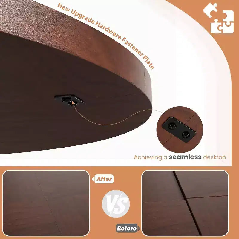Table à manger ronde pour 4 à 6 personnes, table de cuisine ronde de 120 cm avec base piédestal robuste, pour salon, cuisine, appartement